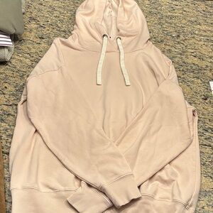 Buffalo David Bitton Light Pink Oversized Hoodie Size S